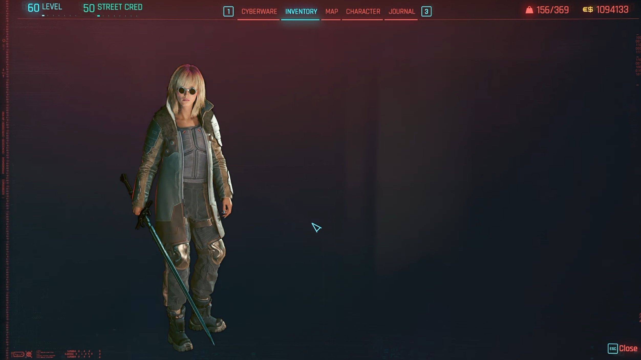 Скриншот из игры Cyberpunk 2077