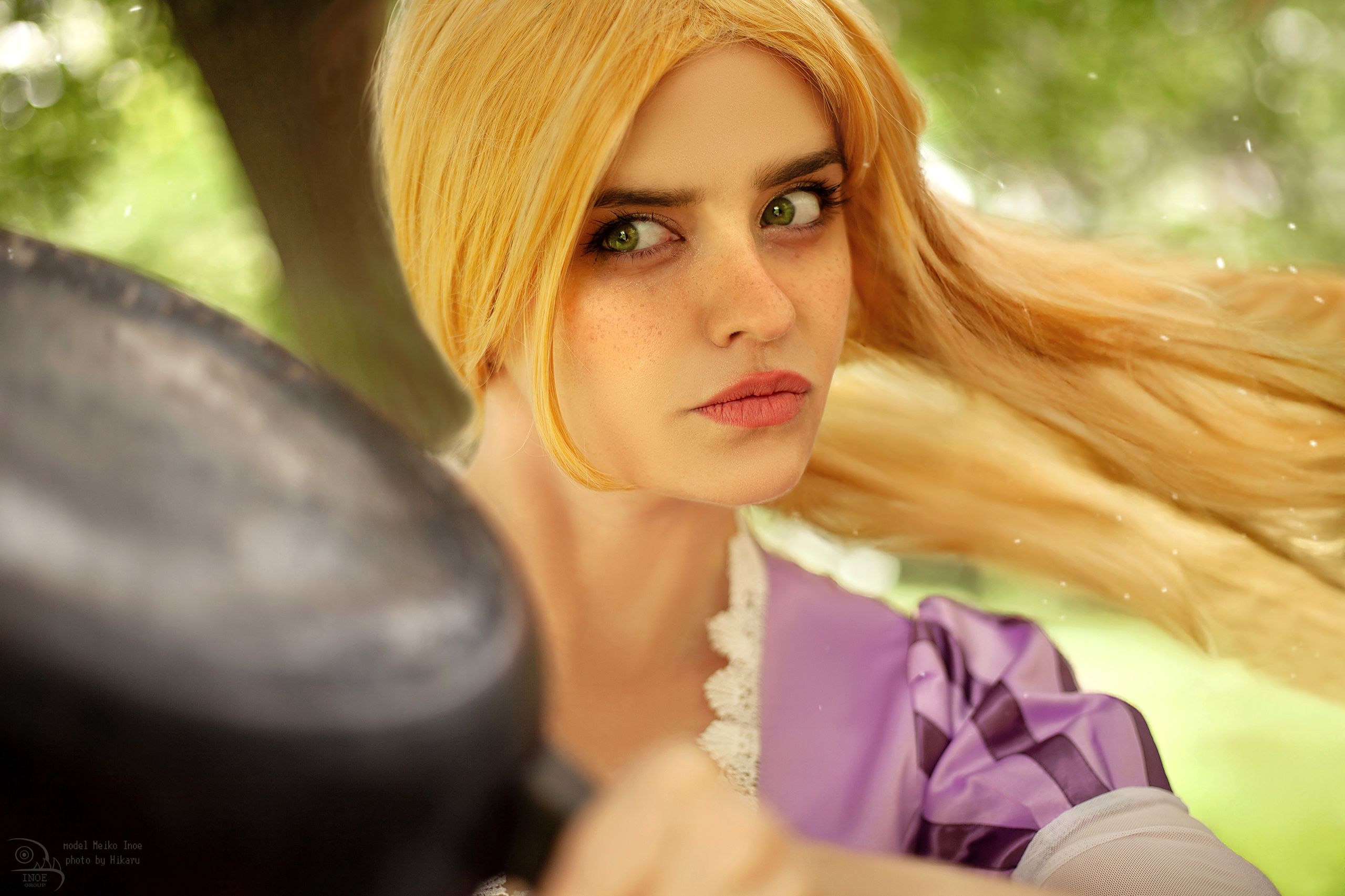 Косплей на Рапунцель из мультфильма Disney. Косплеер: Meiko Inoe. Источник: «ВКонтакте» — vk.com/inoecosplay