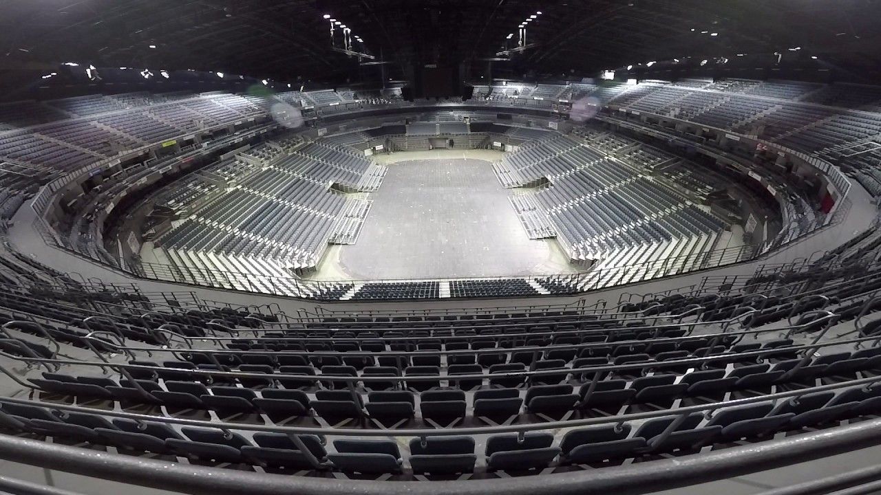 Lanxess-Arena изнутри.