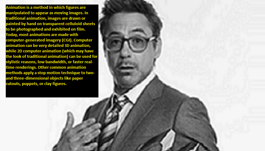 на английском, потому что Роберт Дауни Младший говорит по-английски. ФАКТ