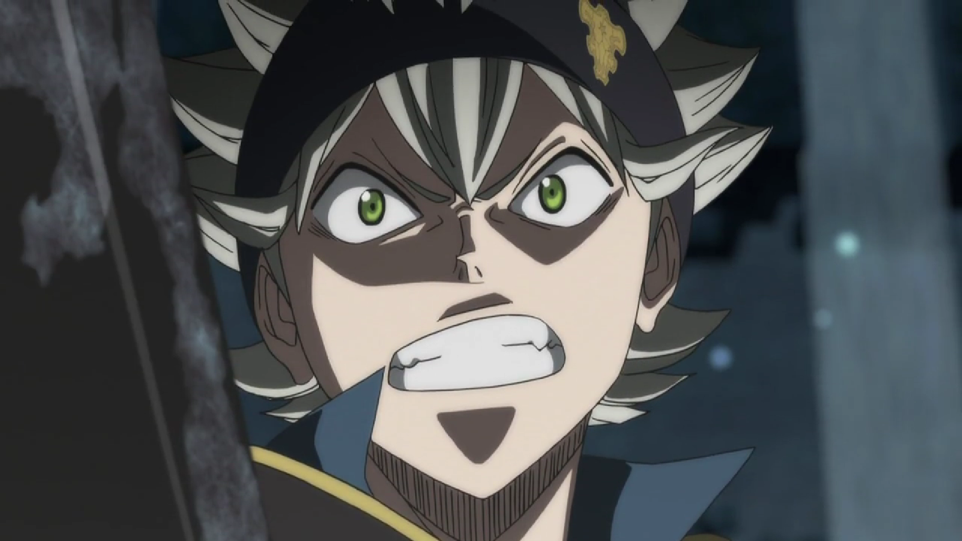 Кадр из аниме «Чёрный клевер»