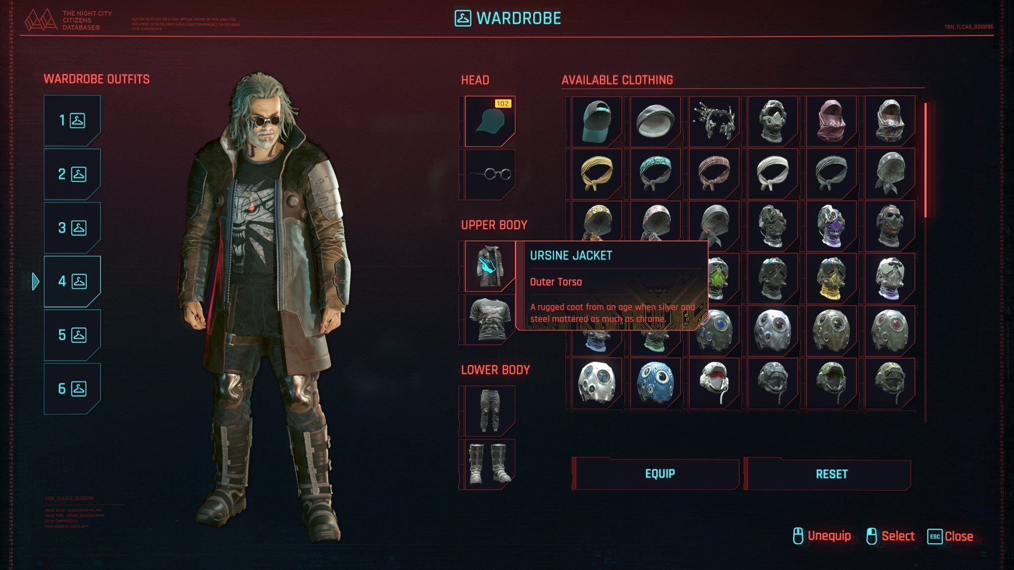 Предметы из The Witcher 3: Wild Hunt в Cyberpunk 2077. Источник: SynthPotato в Х