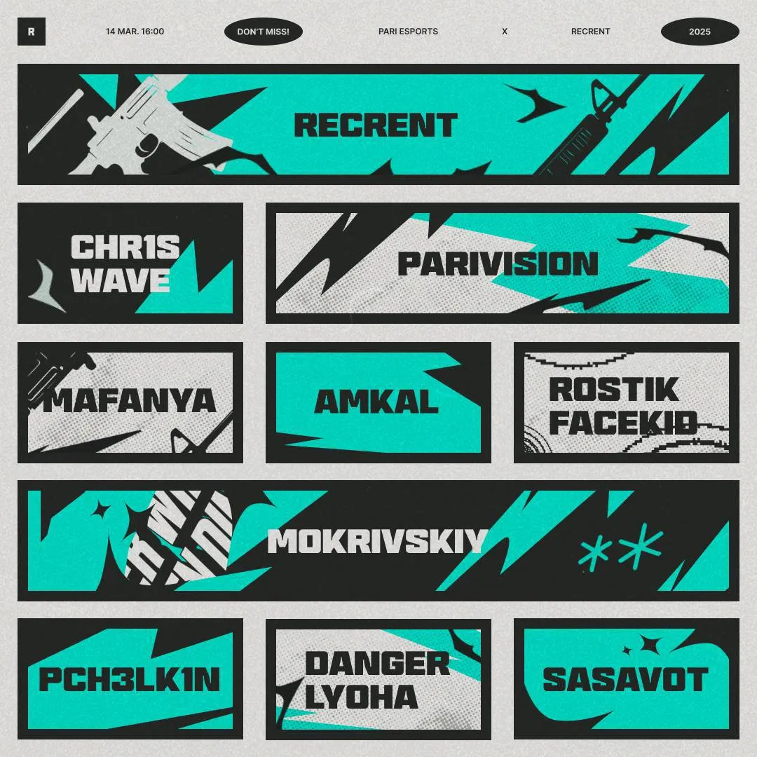 Анонсированные участники PARI PUBGERS 2.0 | Источник: канал PARI Esports в Telegram