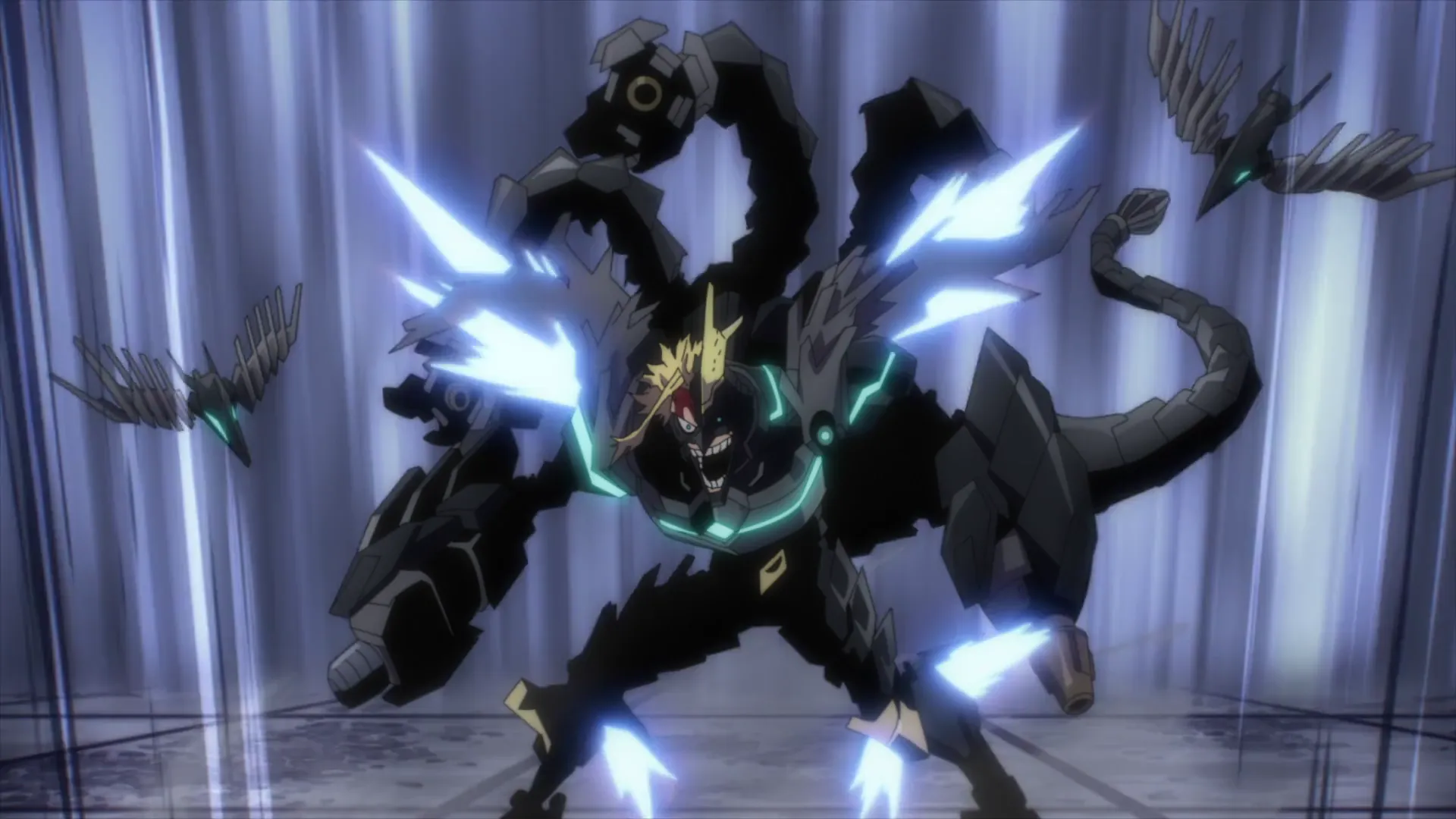 Кадр из аниме «Моя геройская академия: Финал»