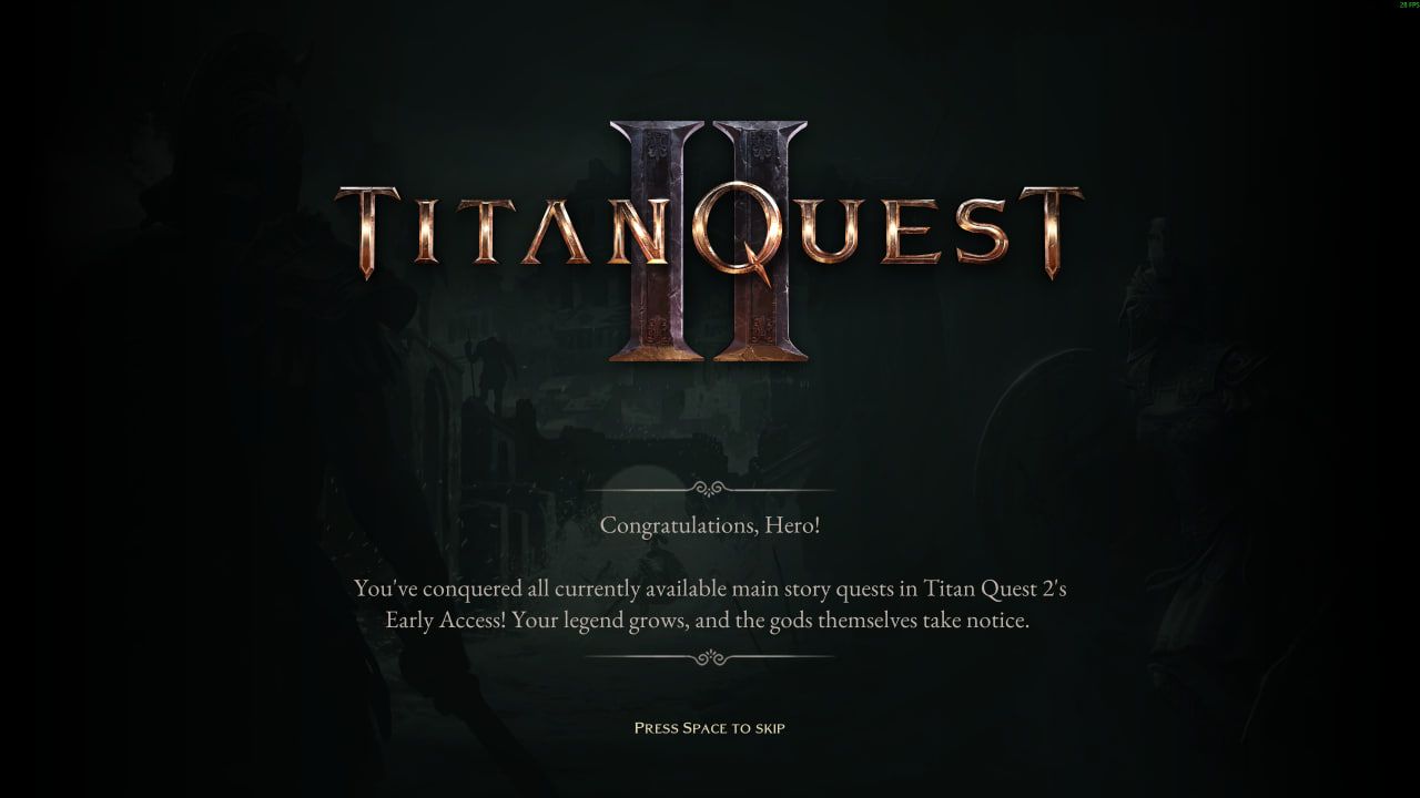 Скриншот из Titan Quest II