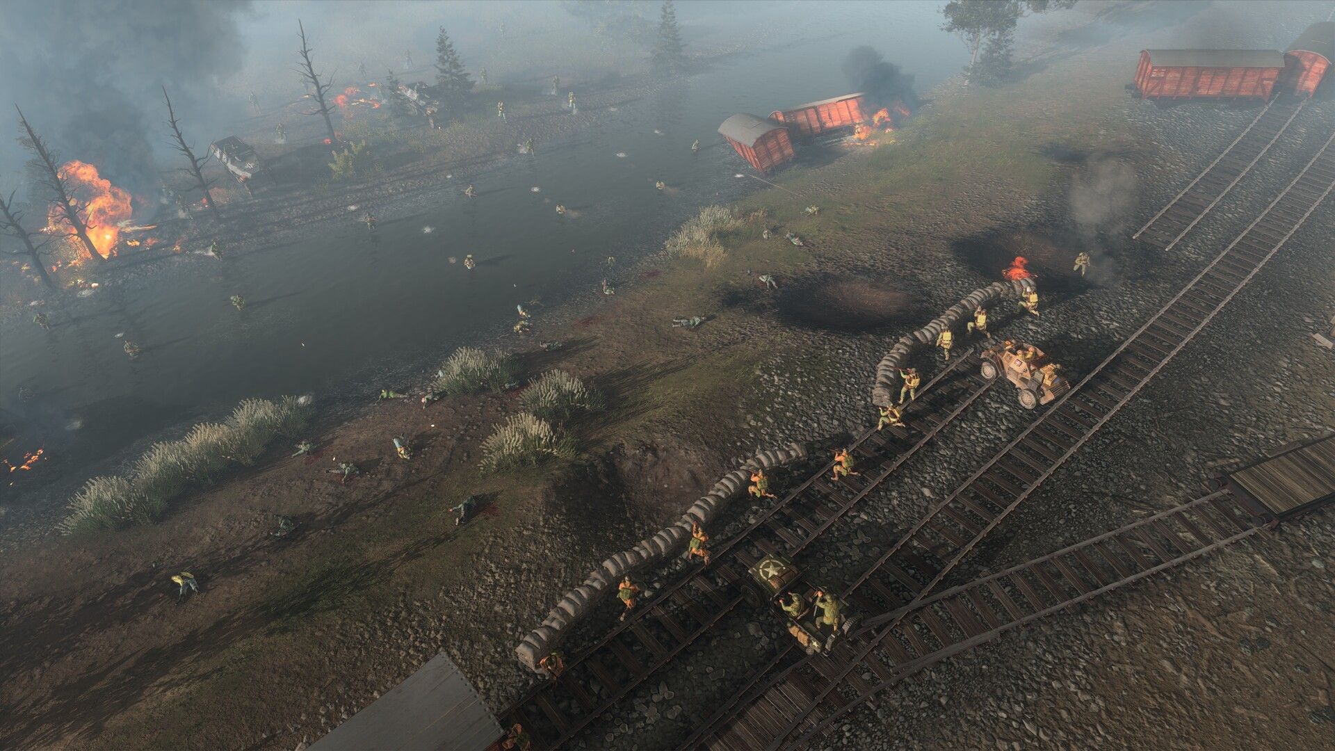 Скриншот из Company of Heroes 3: Final Stand. Источник: Steam