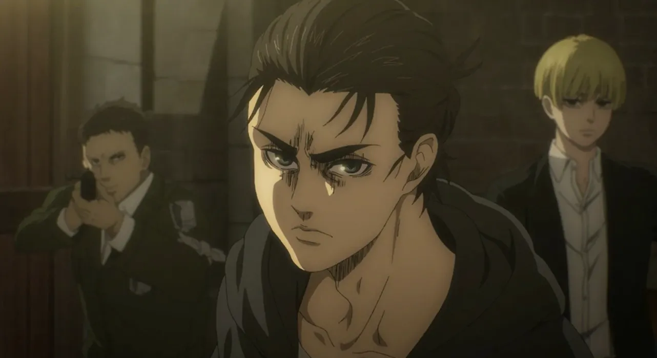 Кадр из аниме «Атака титанов»