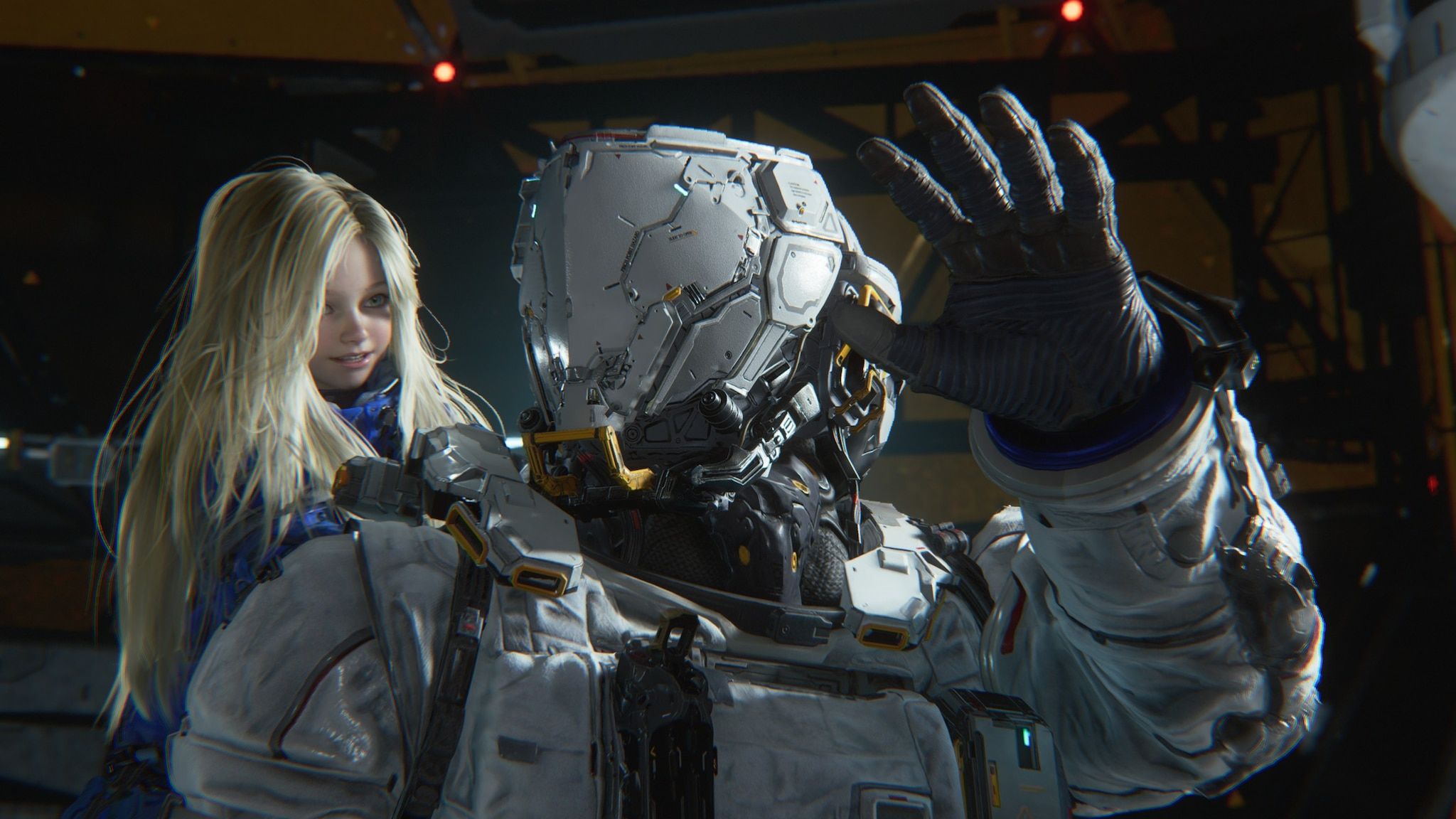 Дай пять! Скриншот из Pragmata