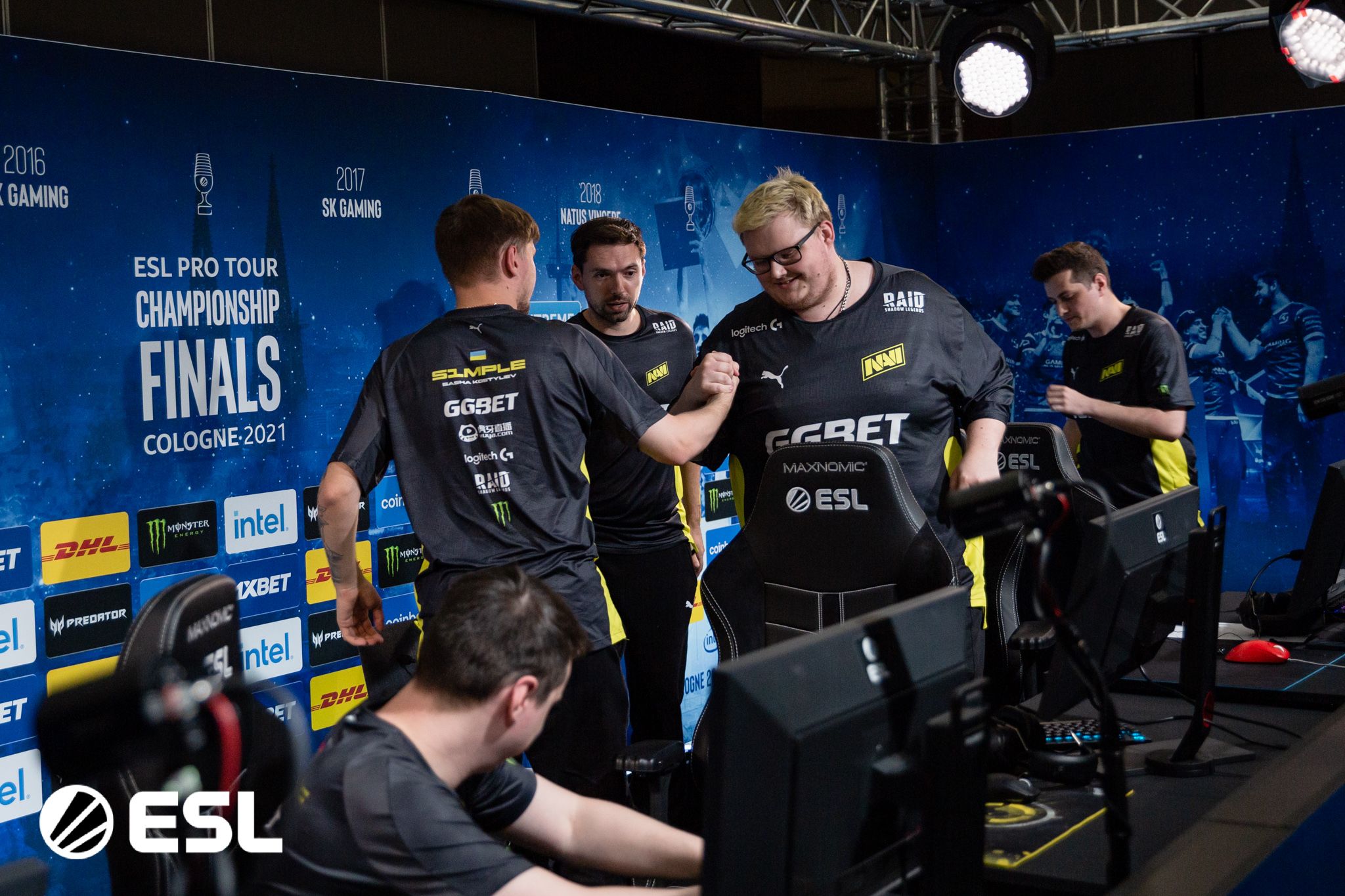 Natus Vincere на IEM Cologne 2021. Фото: ESL