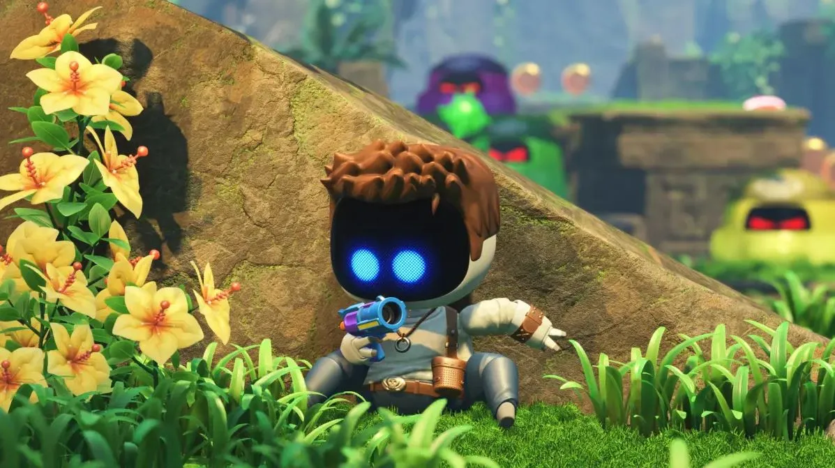 Скриншот из игры Astro Bot