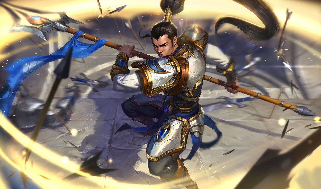 Старый стандартный сплеш-арт. Источник: League of Legends