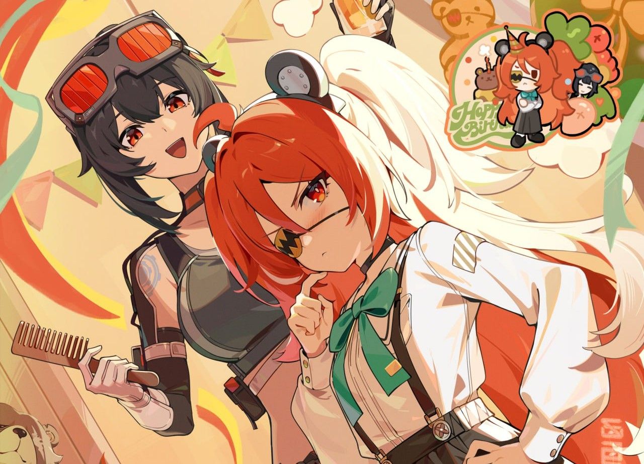 Коляда и Грейс, официальный арт. Источник: Zenless Zone Zero