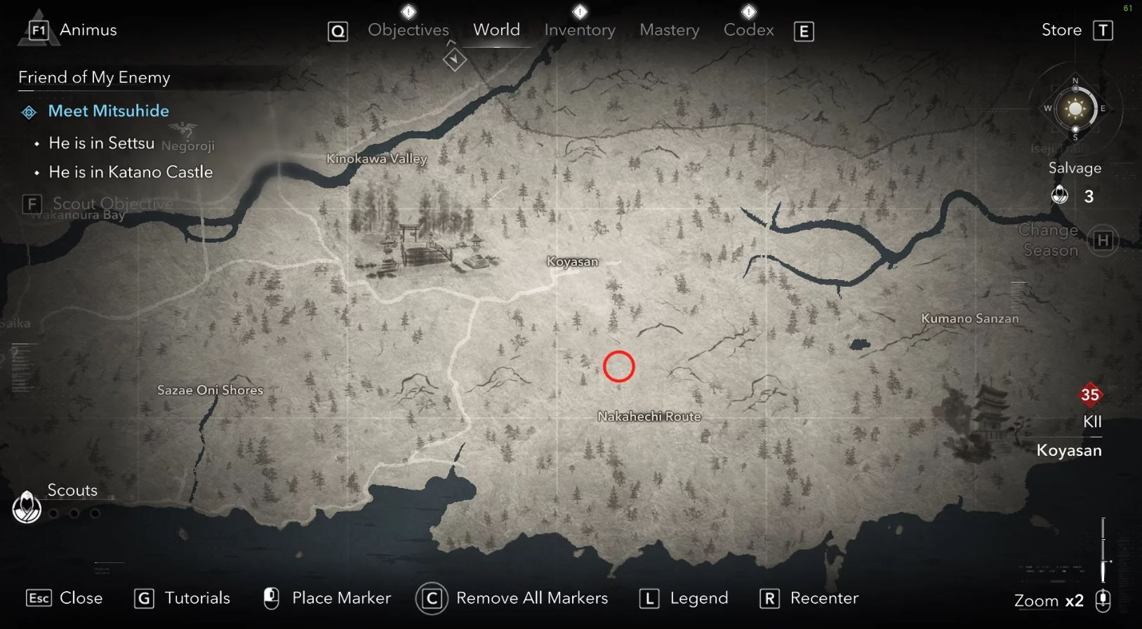 Скриншот из игры Assassin's Creed Shadows