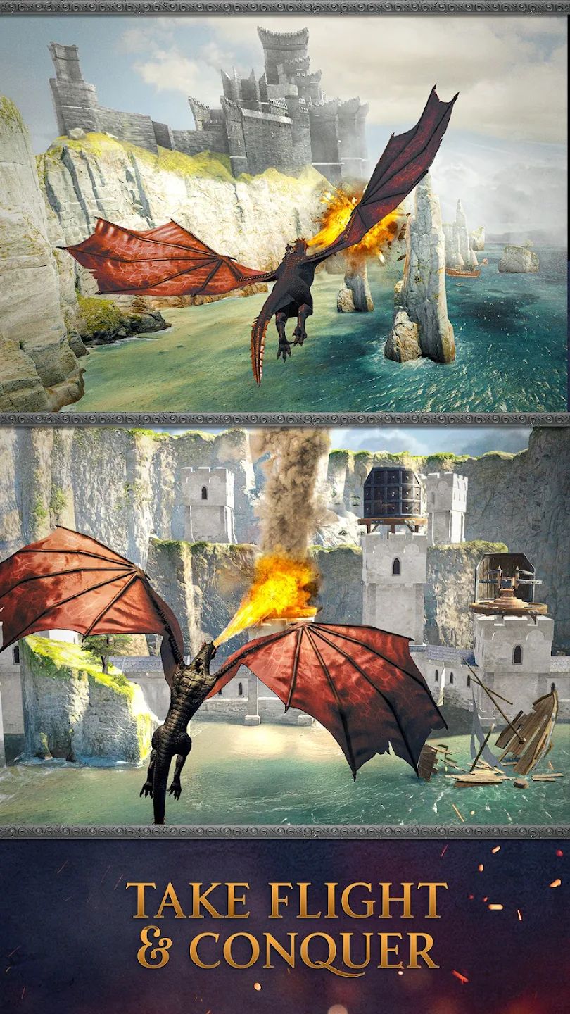 Скриншот из Game of Thrones: Dragonfire. Источник: Google Play