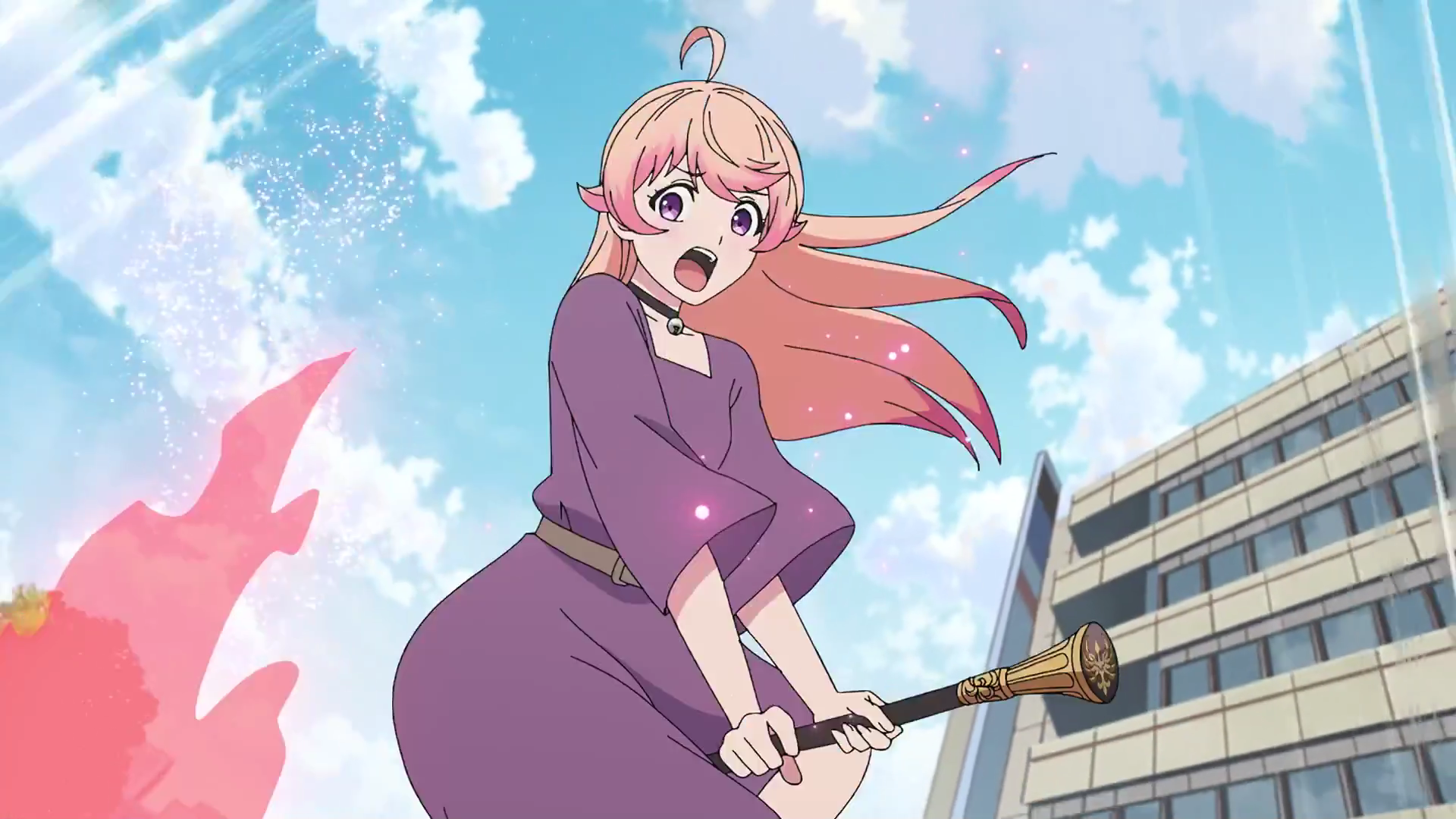 Кадр из аниме «Ведьмнадзор»