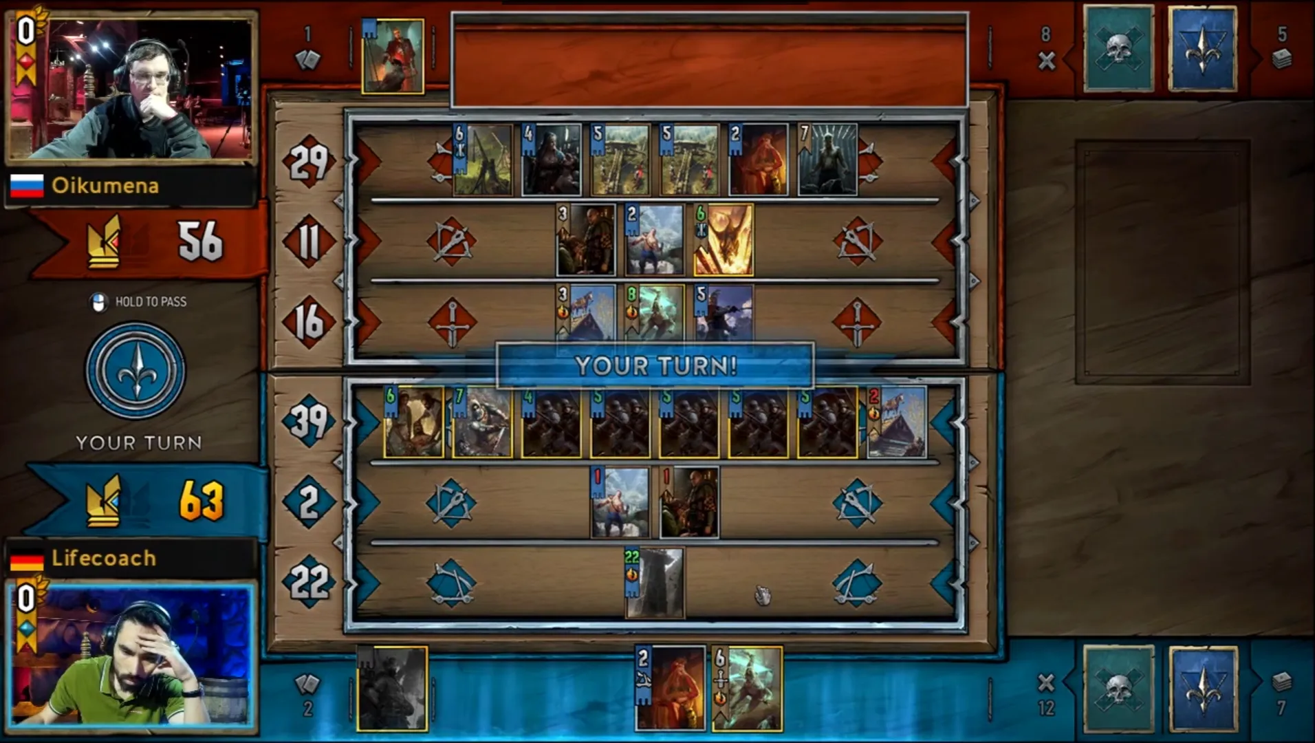 Источник: YouTube-канал GWENT: The Witcher Card Game