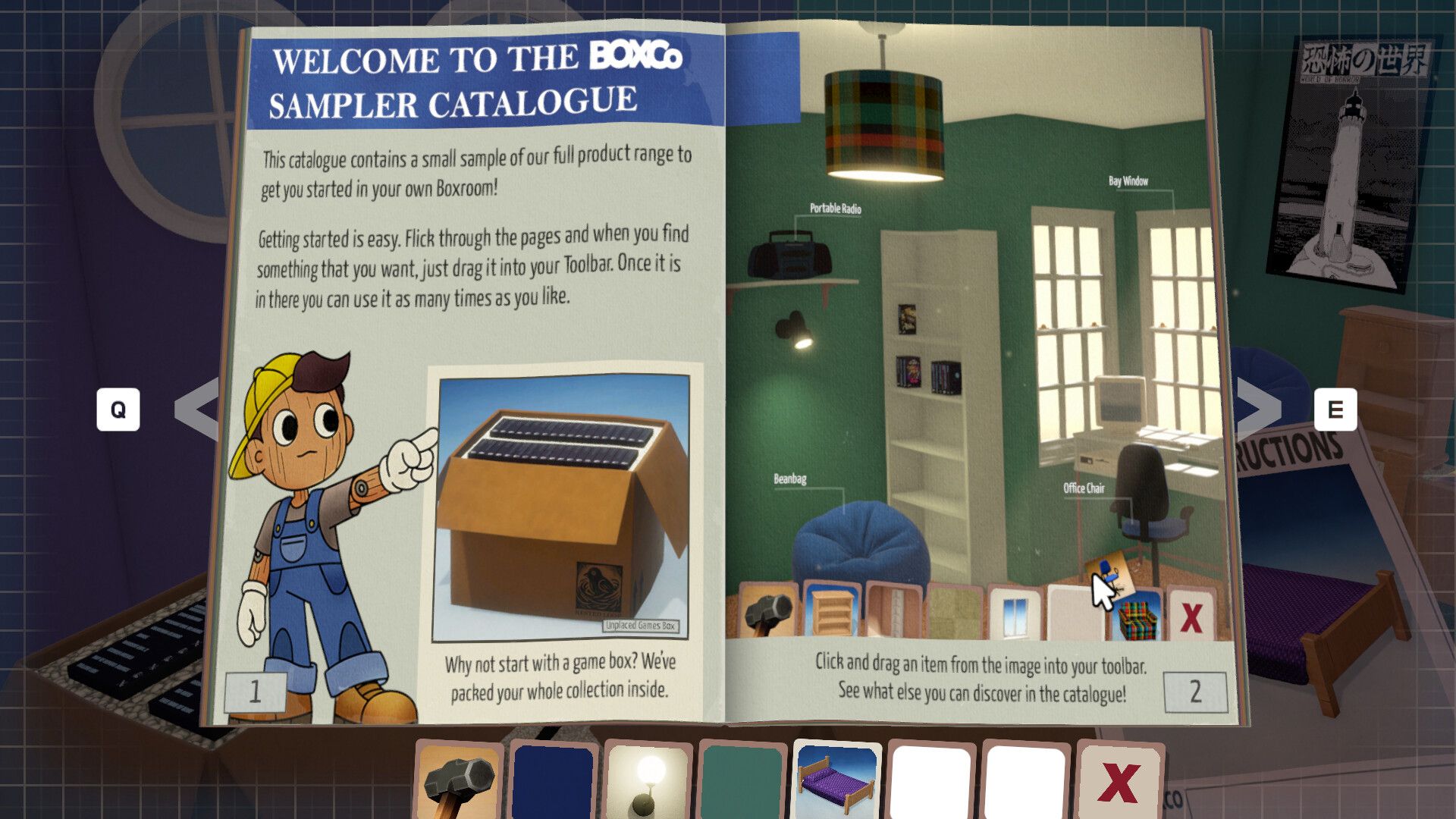 Скриншот из BOXROOM. Источник: Steam