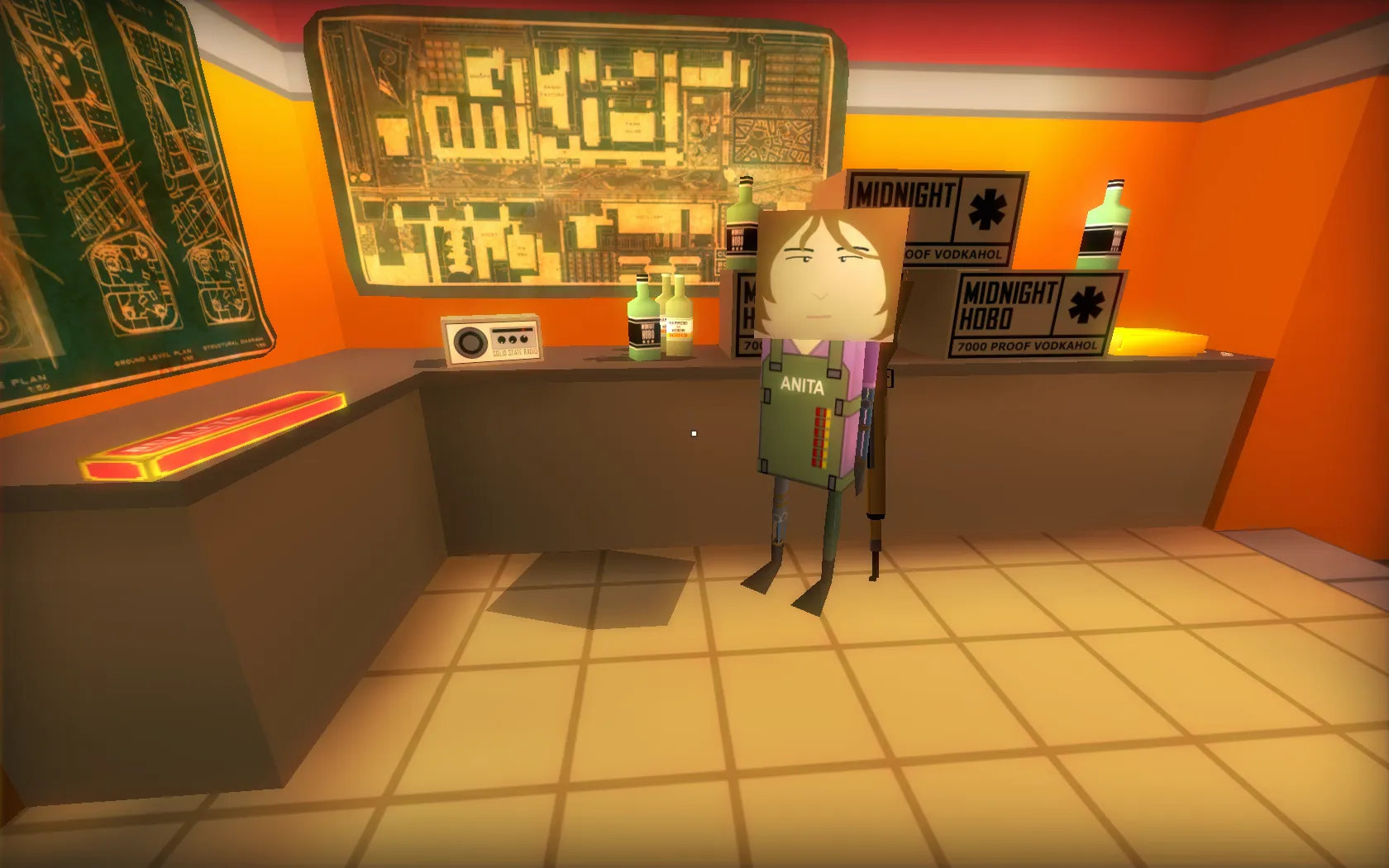 Скриншот из игры Thirty Flights of Loving