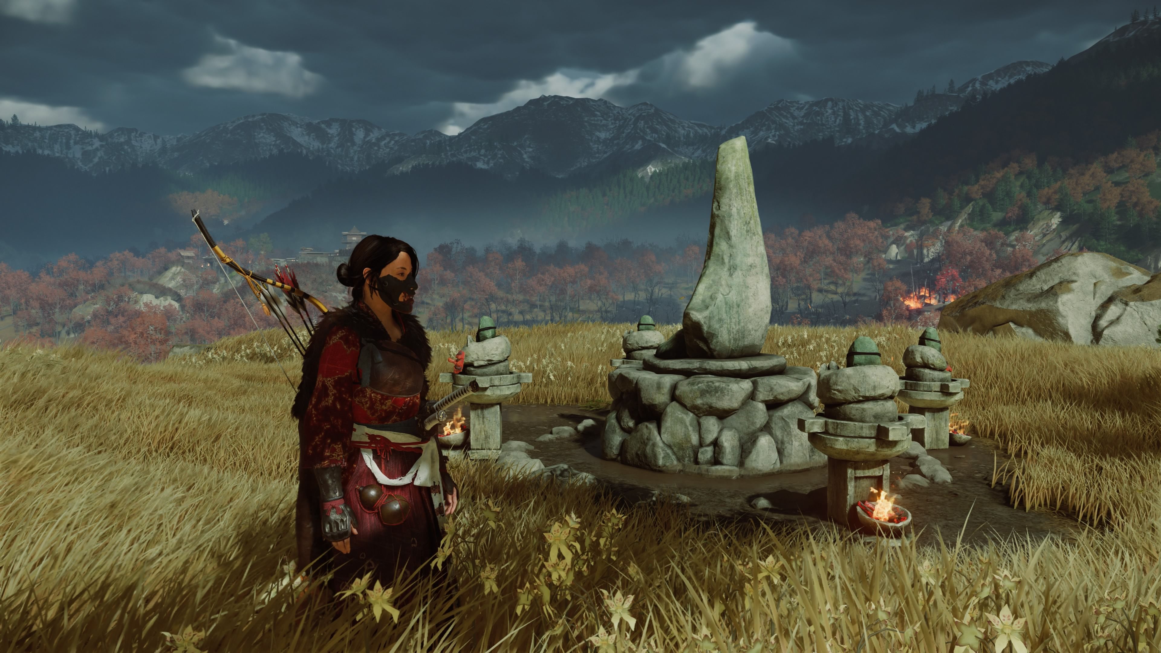 Скриншот из игры Ghost of Yōtei