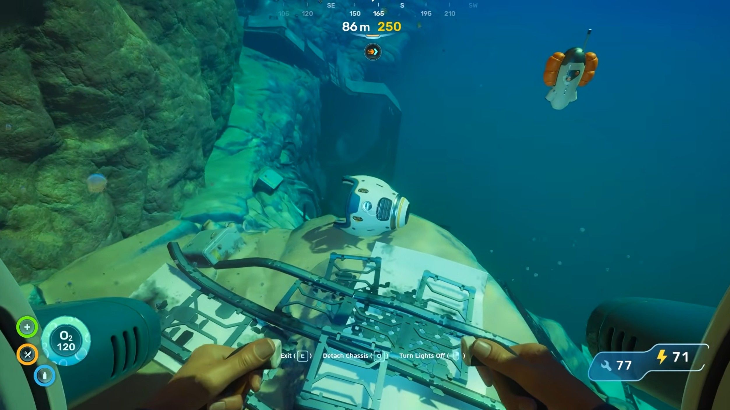 Скриншот из игры Subnautica 2