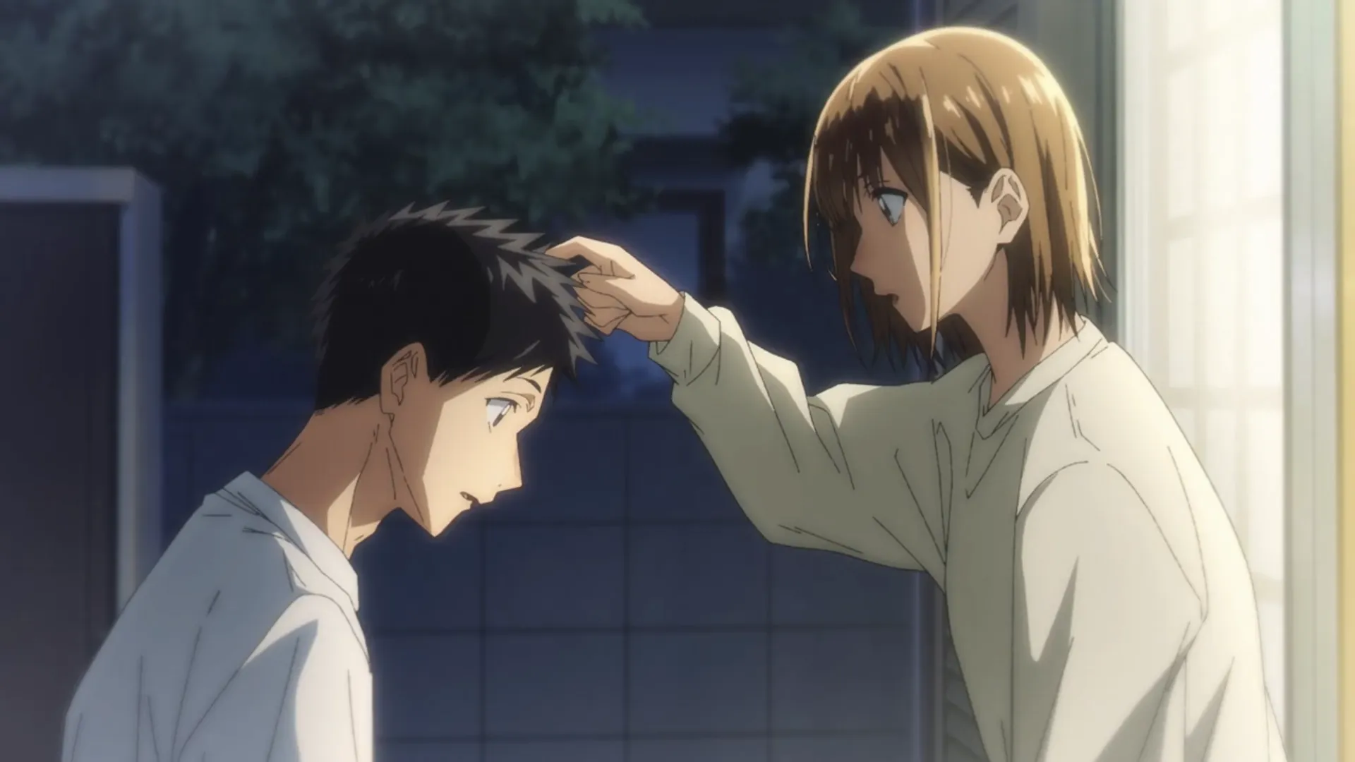 Кадр из аниме «Голубая шкатулка»