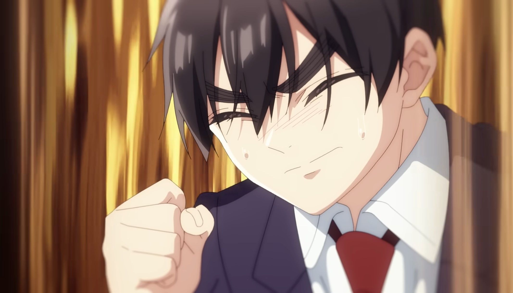 Кадр из аниме «Сто девушек, которые очень-очень-очень-очень-очень сильно тебя любят»