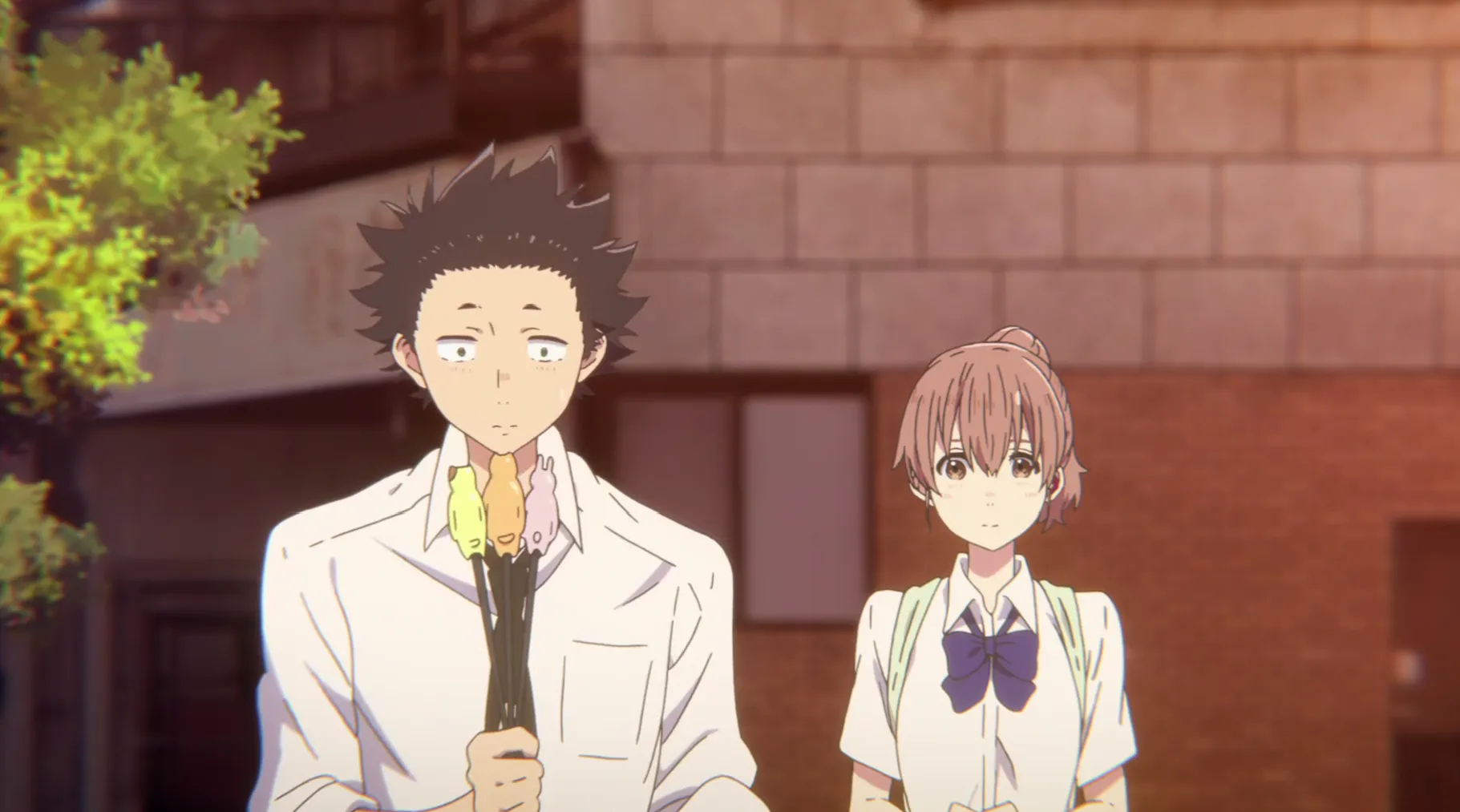 Кадр из аниме «Форма голоса»