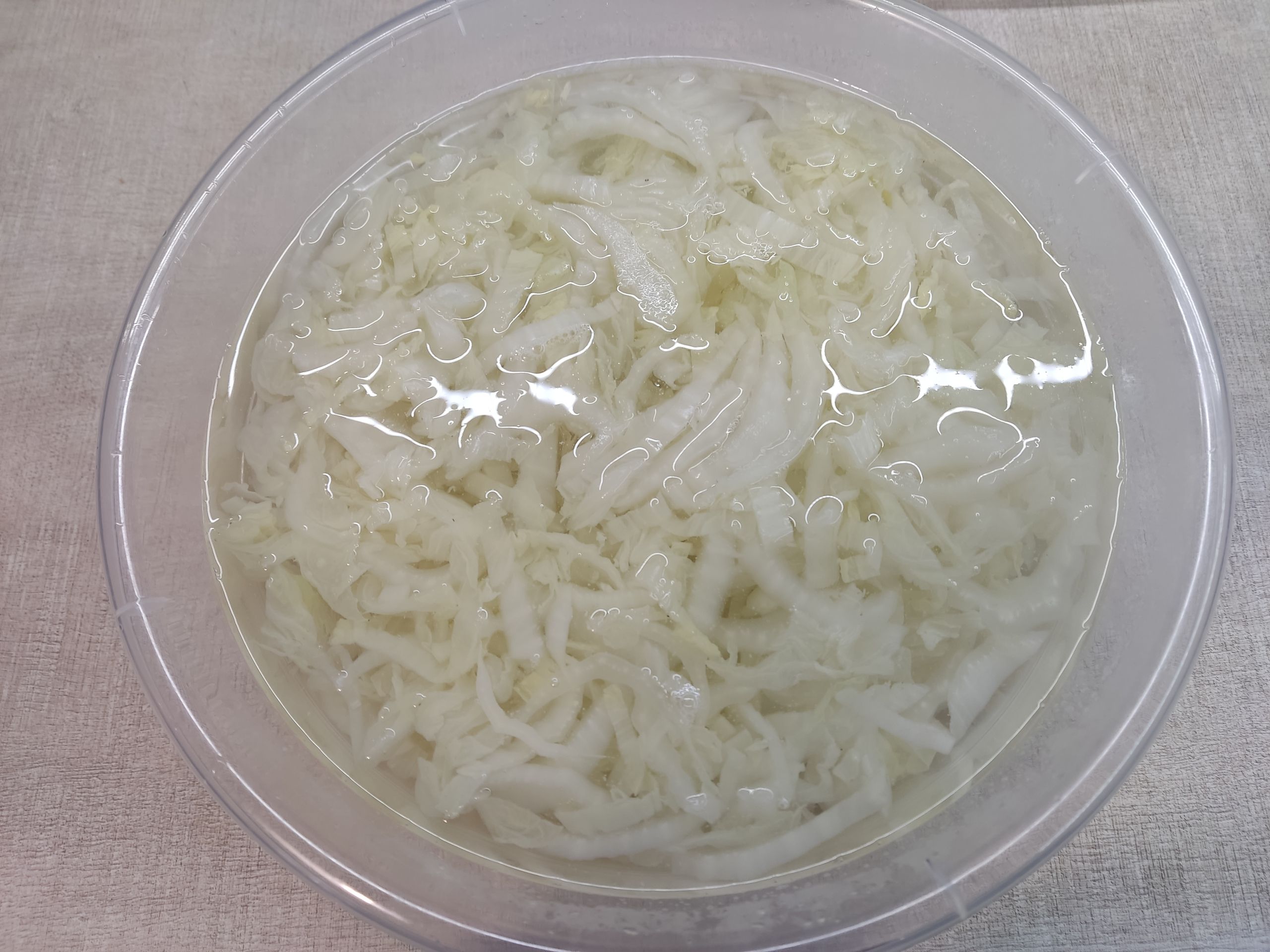 Охлаждаем (в целом без разницы, сколько она там пролежит).