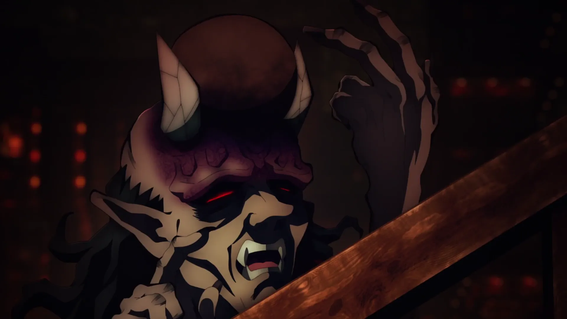 Кадр из аниме «Клинок, рассекающий демонов»