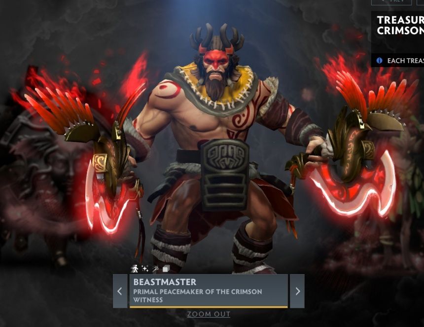 Beastmaster из Treasure of the Crimson Witness 2021