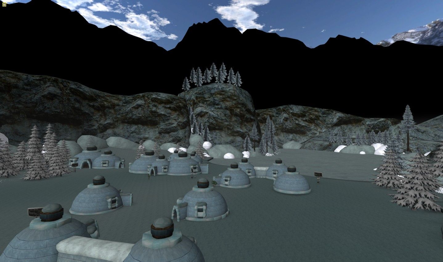 Дома на Кроноре были очень похожи на иглу