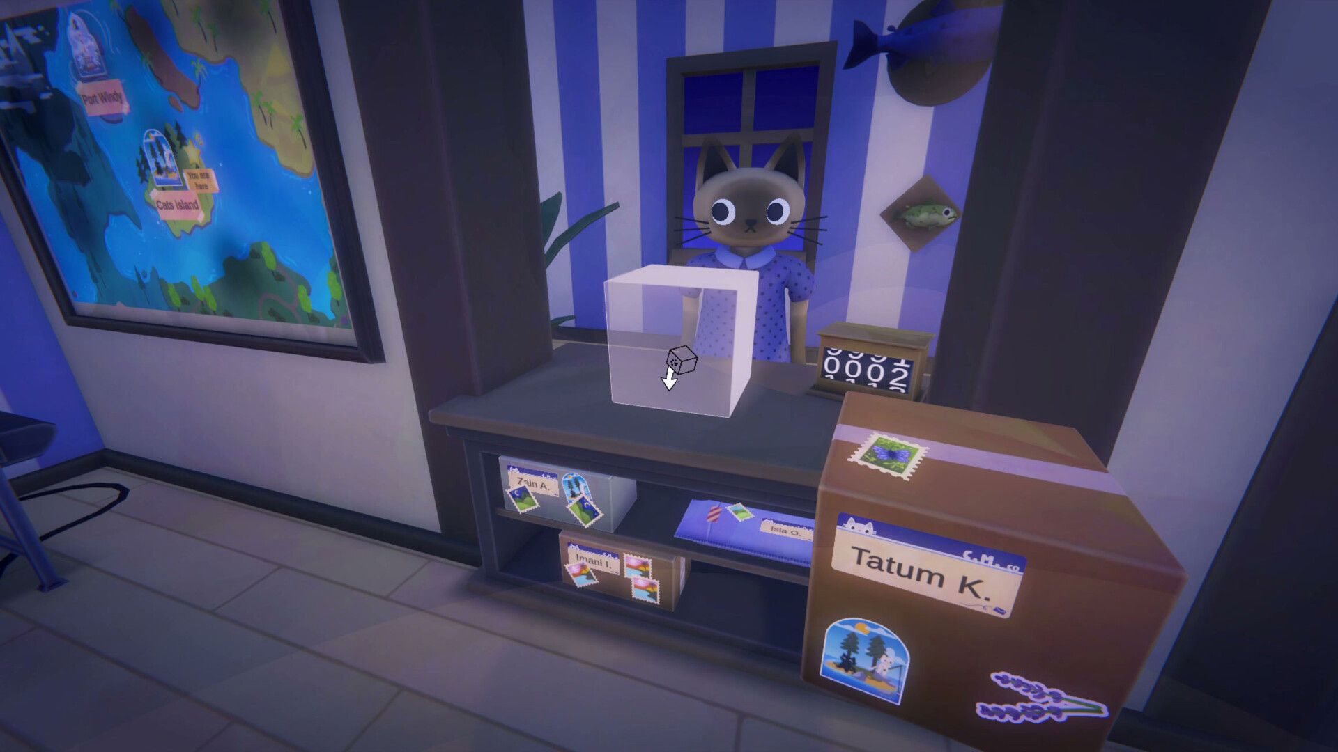 Скриншот из Cat Mail Co.