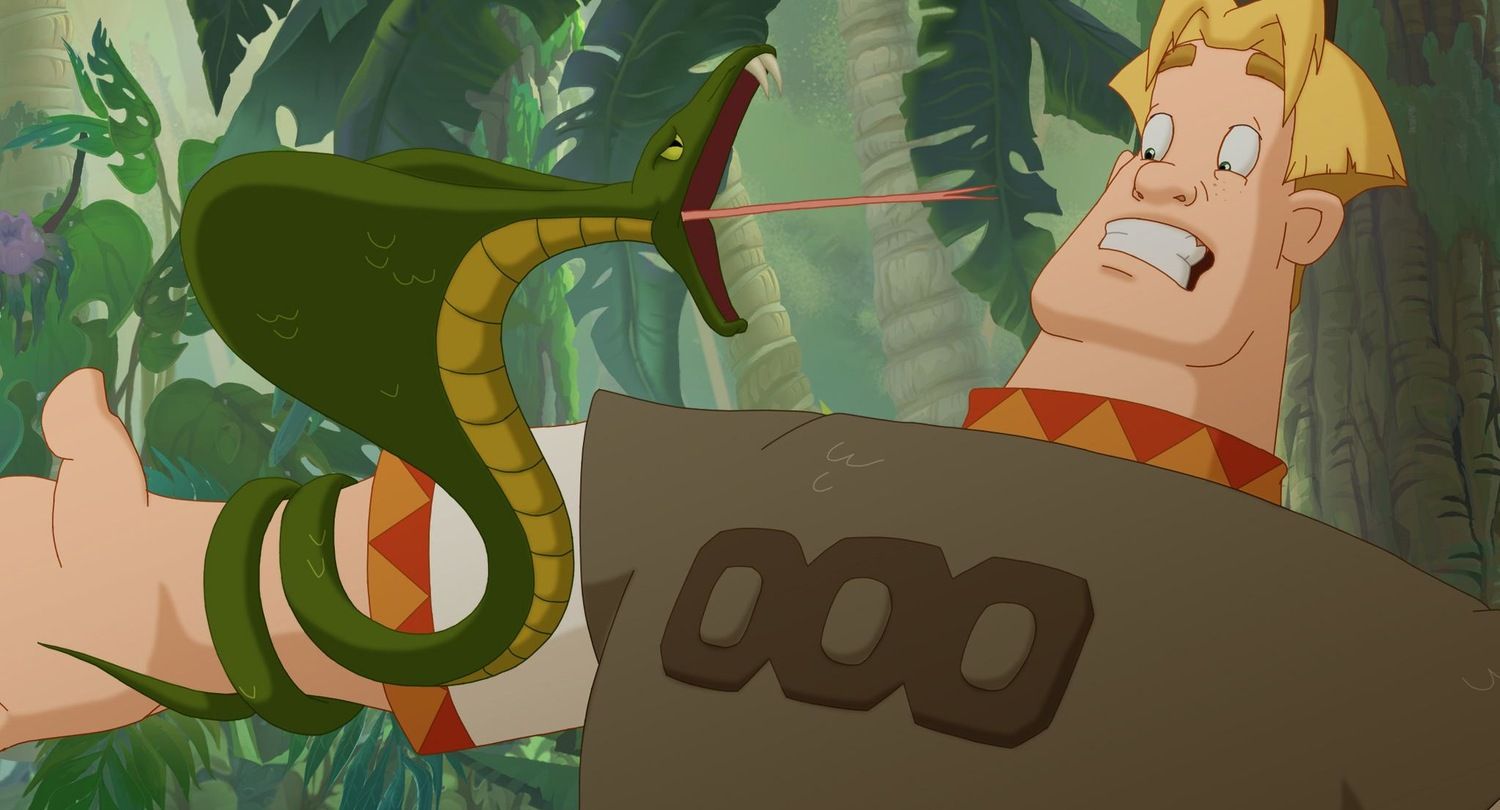 Кадр из мультфильма «Три богатыря на дальних берегах»