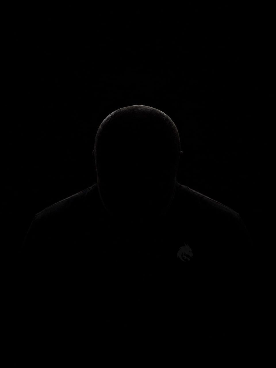 Силуэт лысого Yatoro | Источник: sikle в Telegram