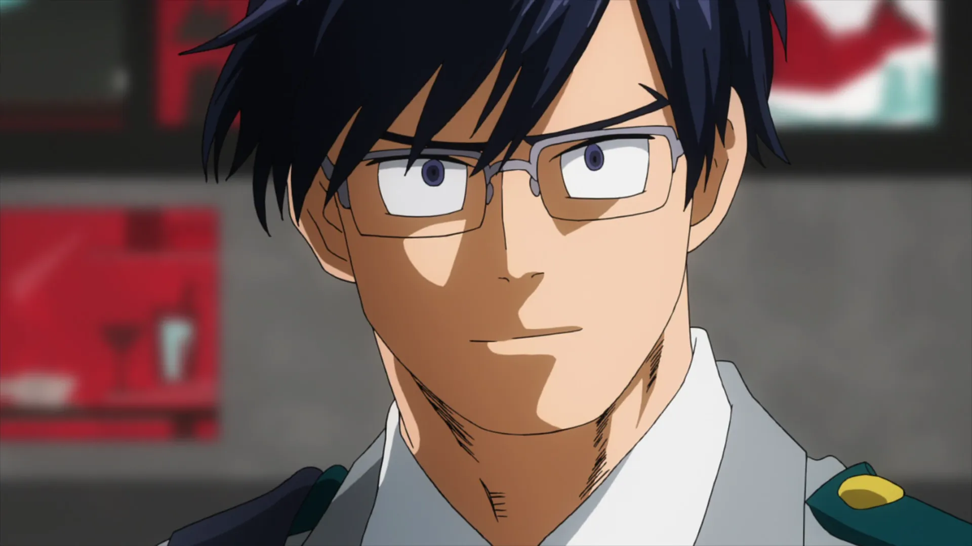 Кадр из аниме «Моя геройская академия»