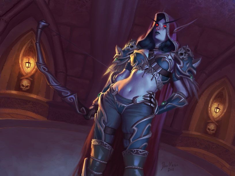 Сильвана Ветрокрылая &mdash; арт. Источник: natpagle.ru