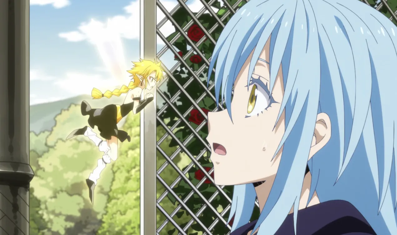 Кадр из аниме «О моём перерождении в слизь»