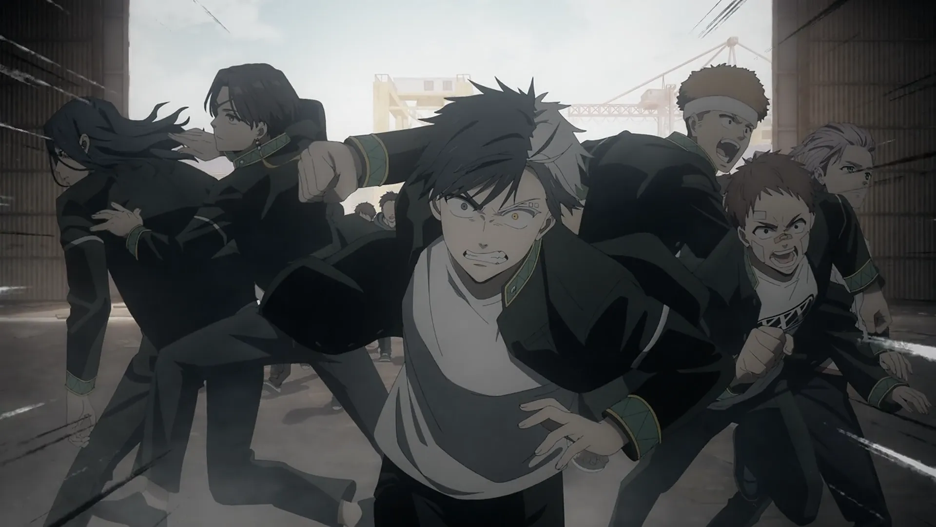 Кадр из аниме «Ветролом»