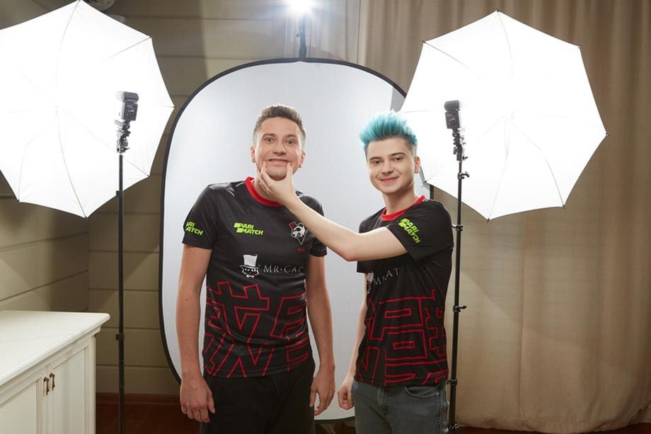 Solo и RAMZES666 перед TI9. Фото: Virtus.pro