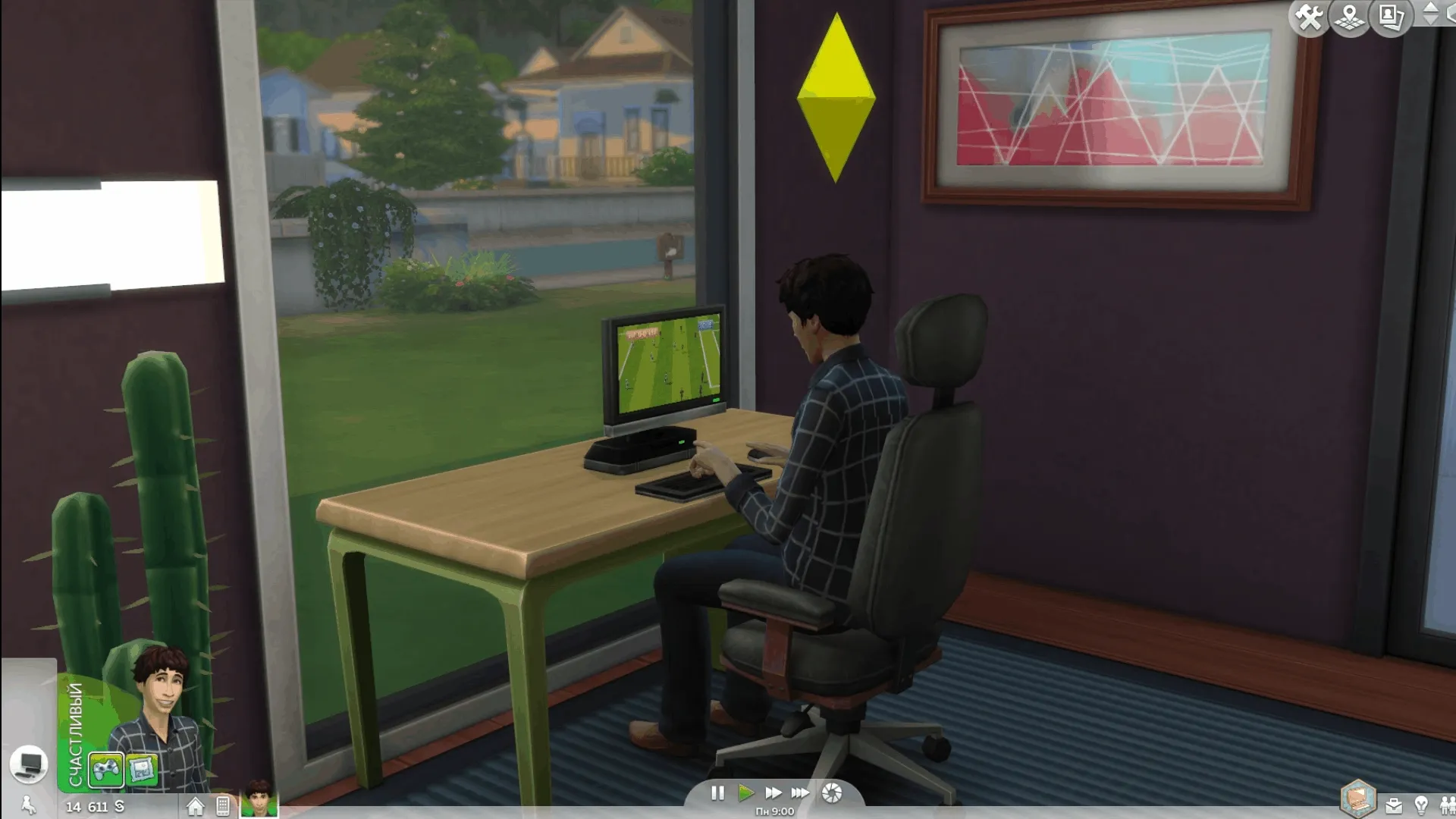 Симулятор футбола в симуляторе жизни The Sims 4