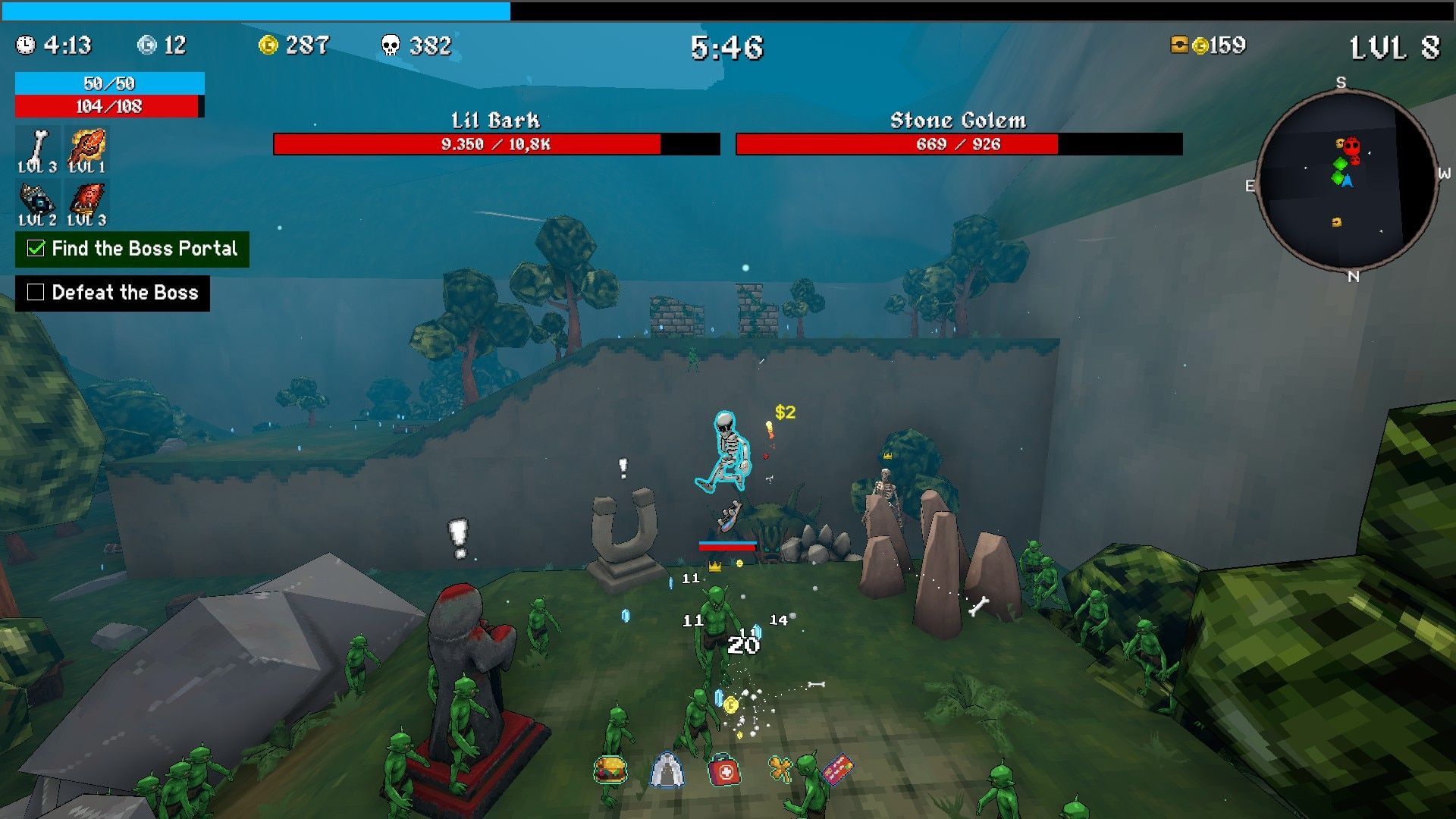 Скриншот из Megabonk. Источник Steam