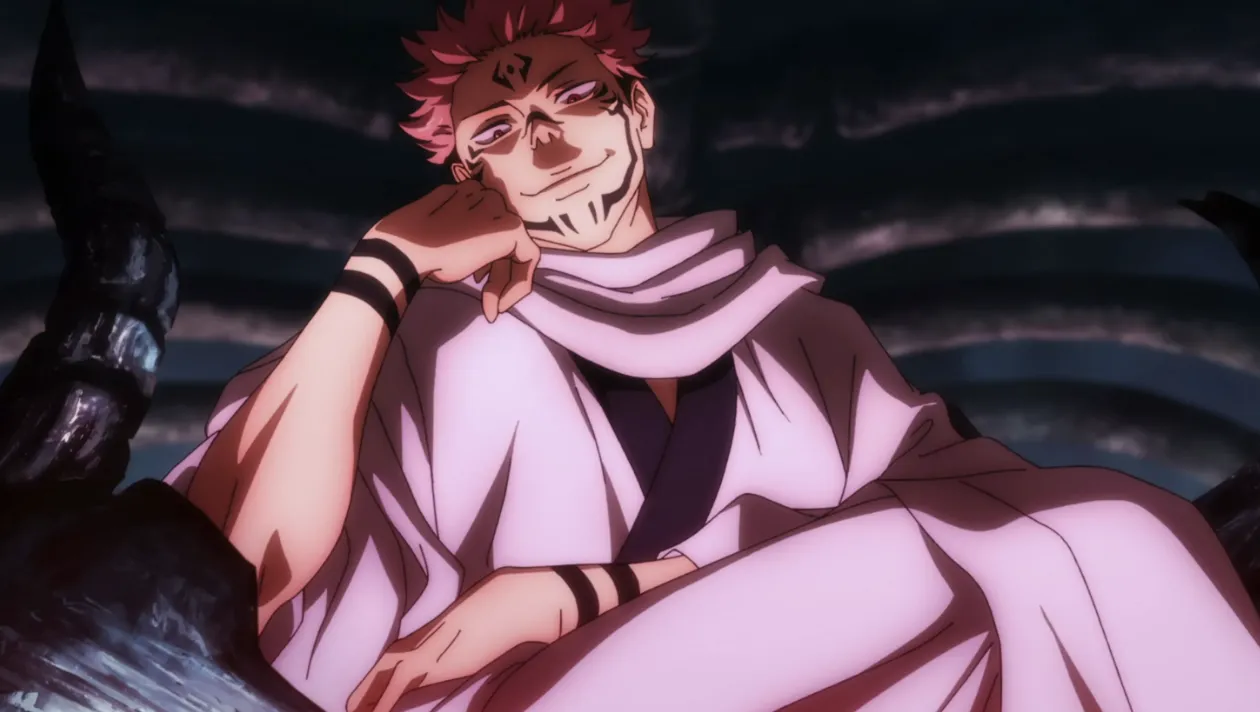 Кадр из аниме «Магическая битва»