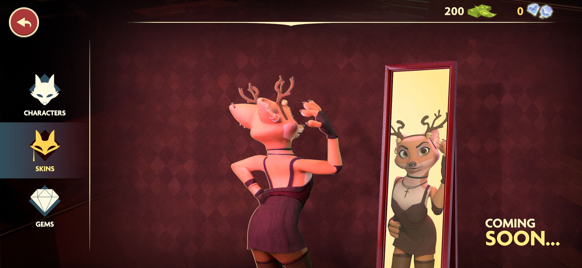 Скриншот мобильной версии Liar's Bar