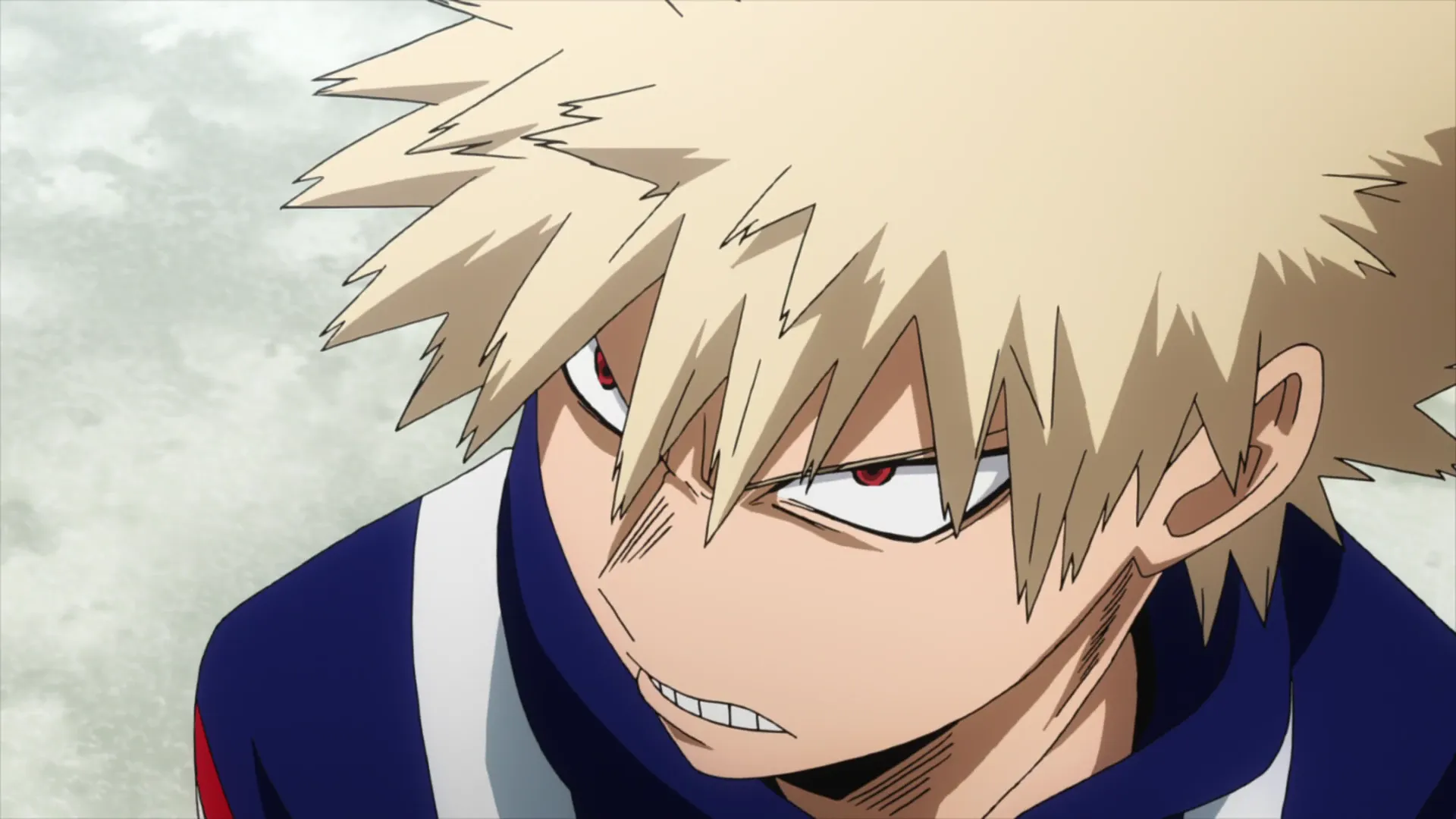 Кадр из аниме «Моя геройская академия»