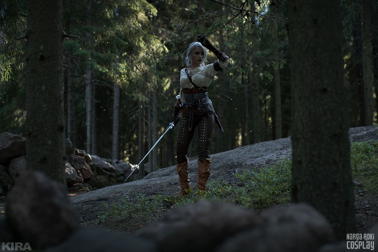 Косплей на Цири из &laquo;Ведьмака&raquo;. Косплеер: Наталья Narga Кочеткова. Фотограф: Кира Митенкова. Источник: vk.com/kmitenkova_photoarts