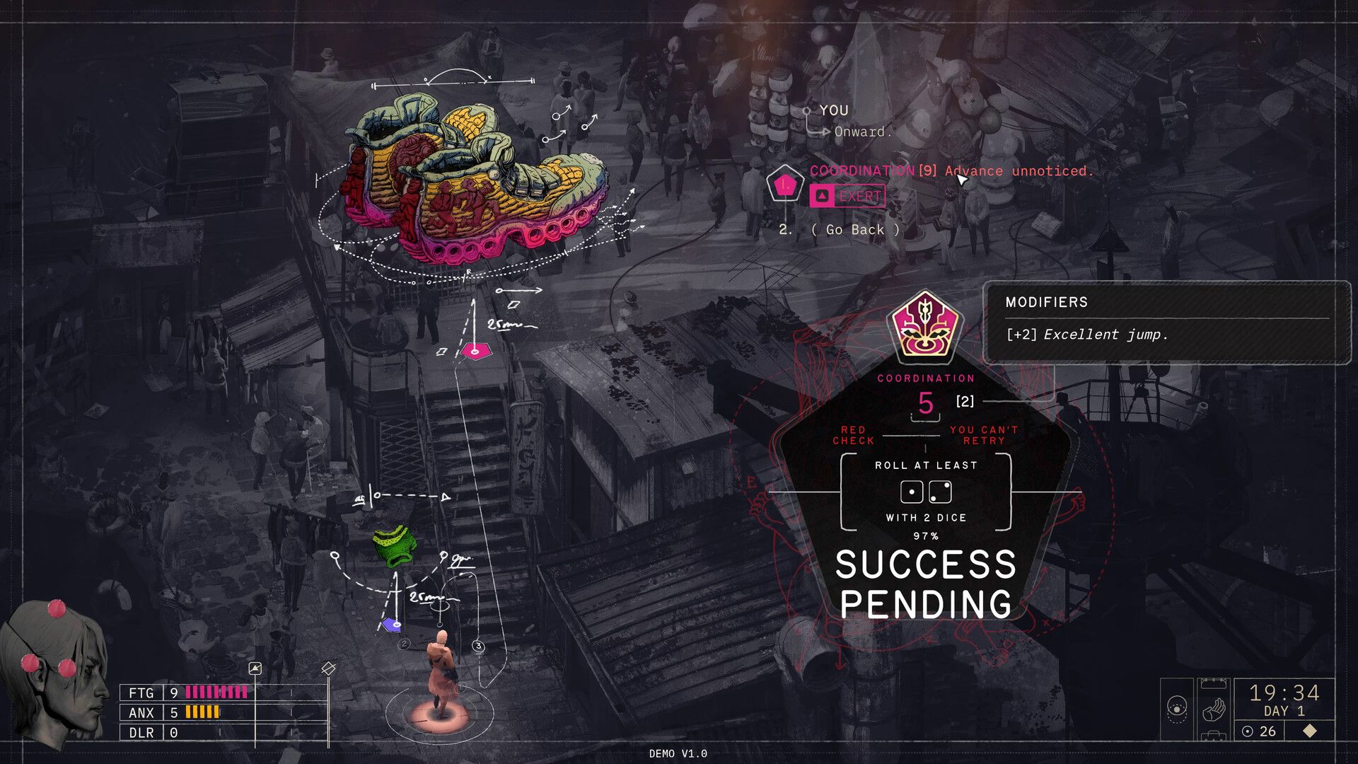 Скриншот из ZERO PARADES: For Dead Spies. Источник: пресс-релиз
