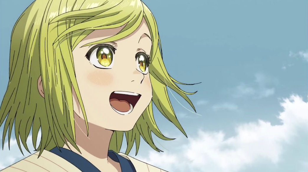 Кадр из аниме «Ателье колдовских колпаков»