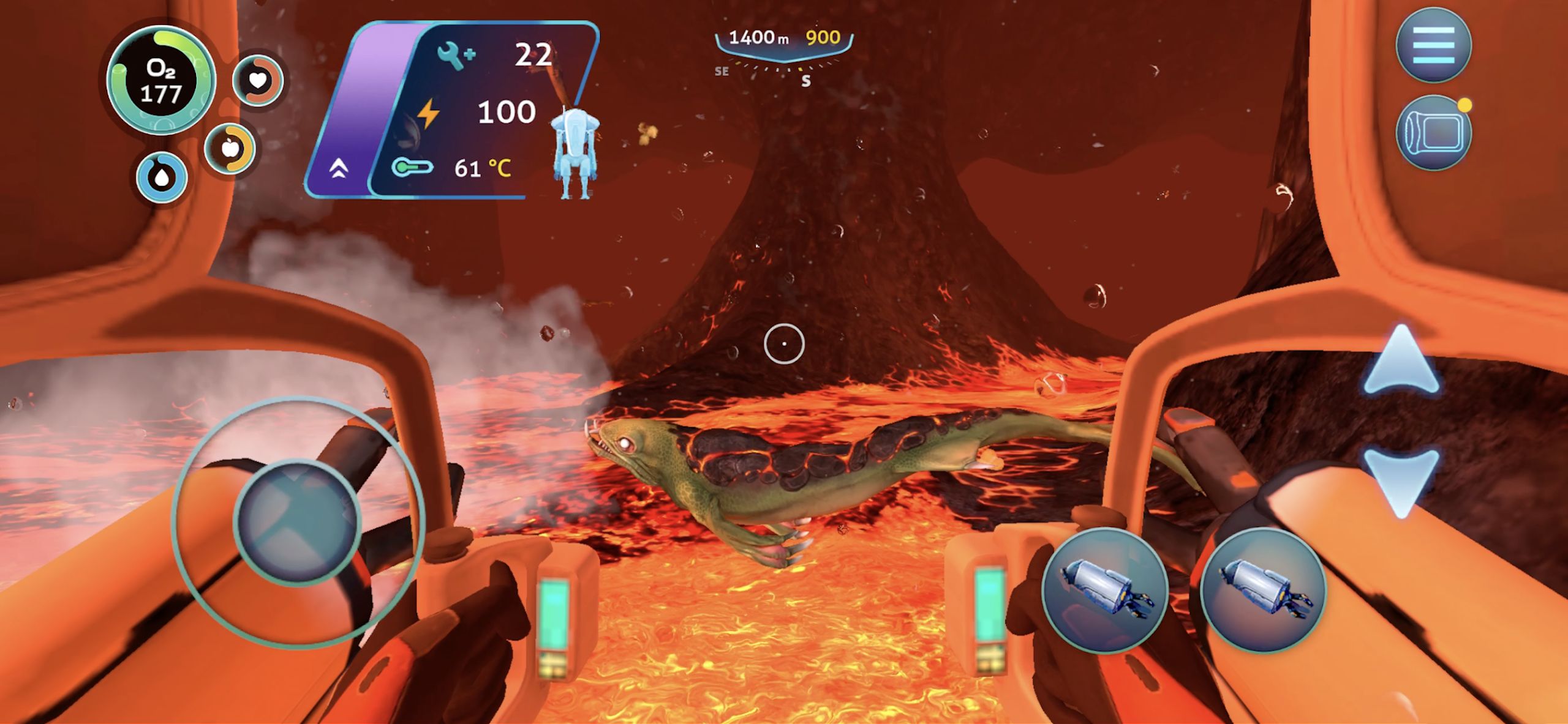 Мобильная Subnautica. Источник: Play Market