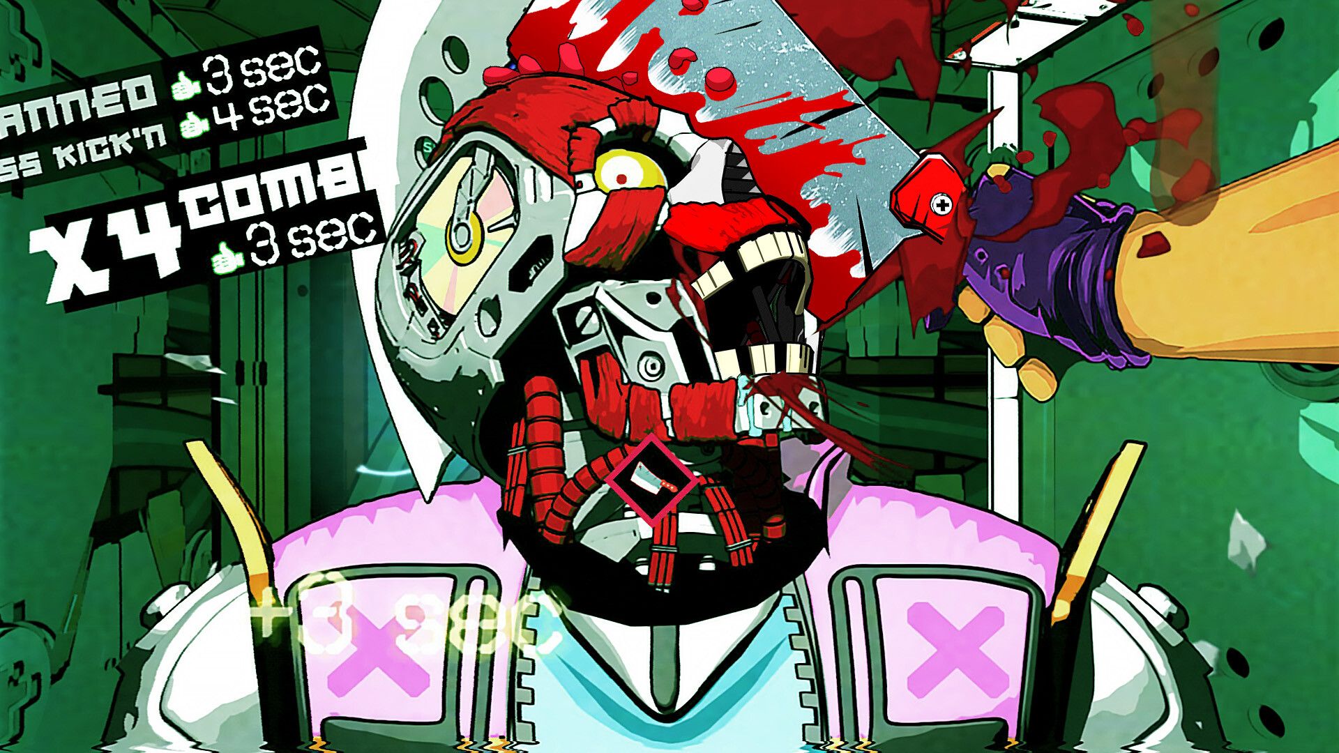 Скриншот из Mullet MadJack. Источник: Steam