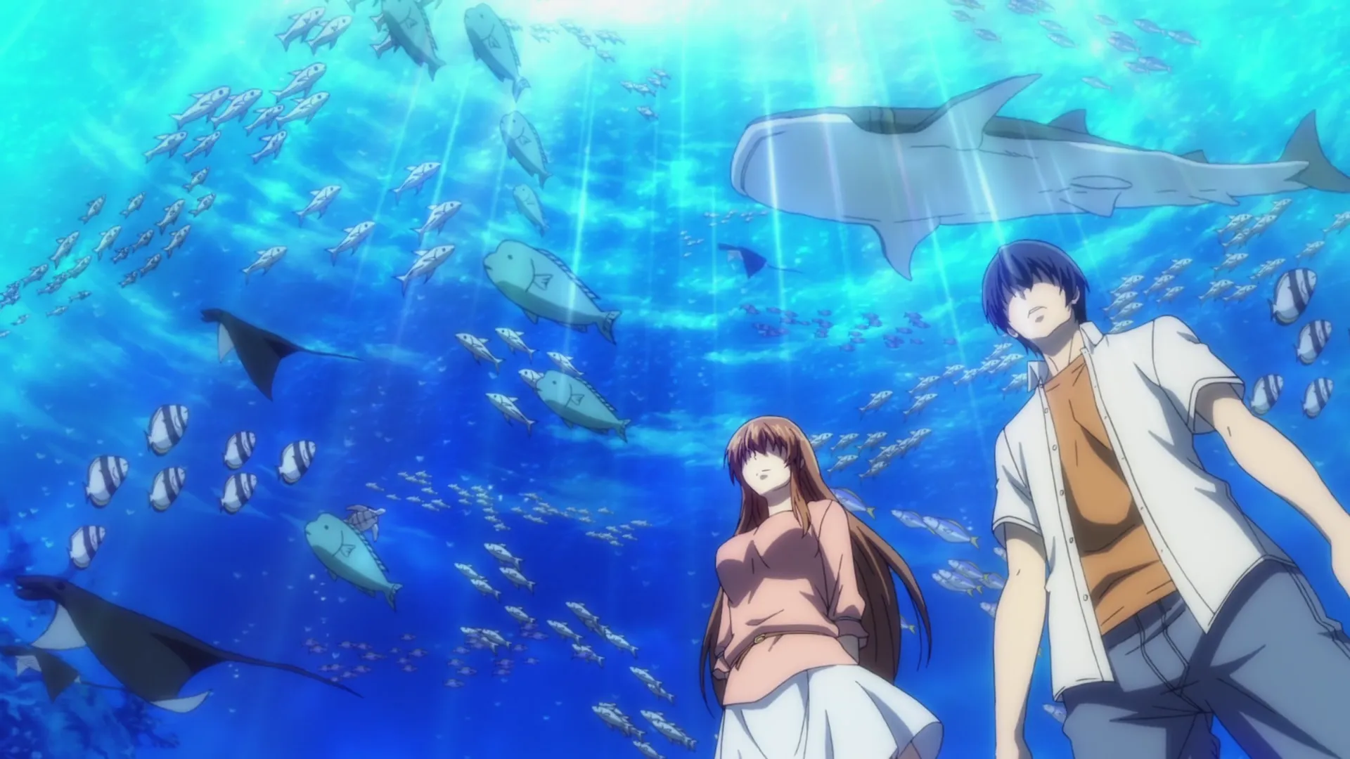 Кадр из аниме «Необъятный океан»